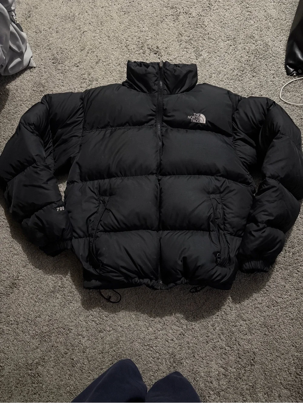 The North Face Men’s Black 700 Down Puffer Jacket